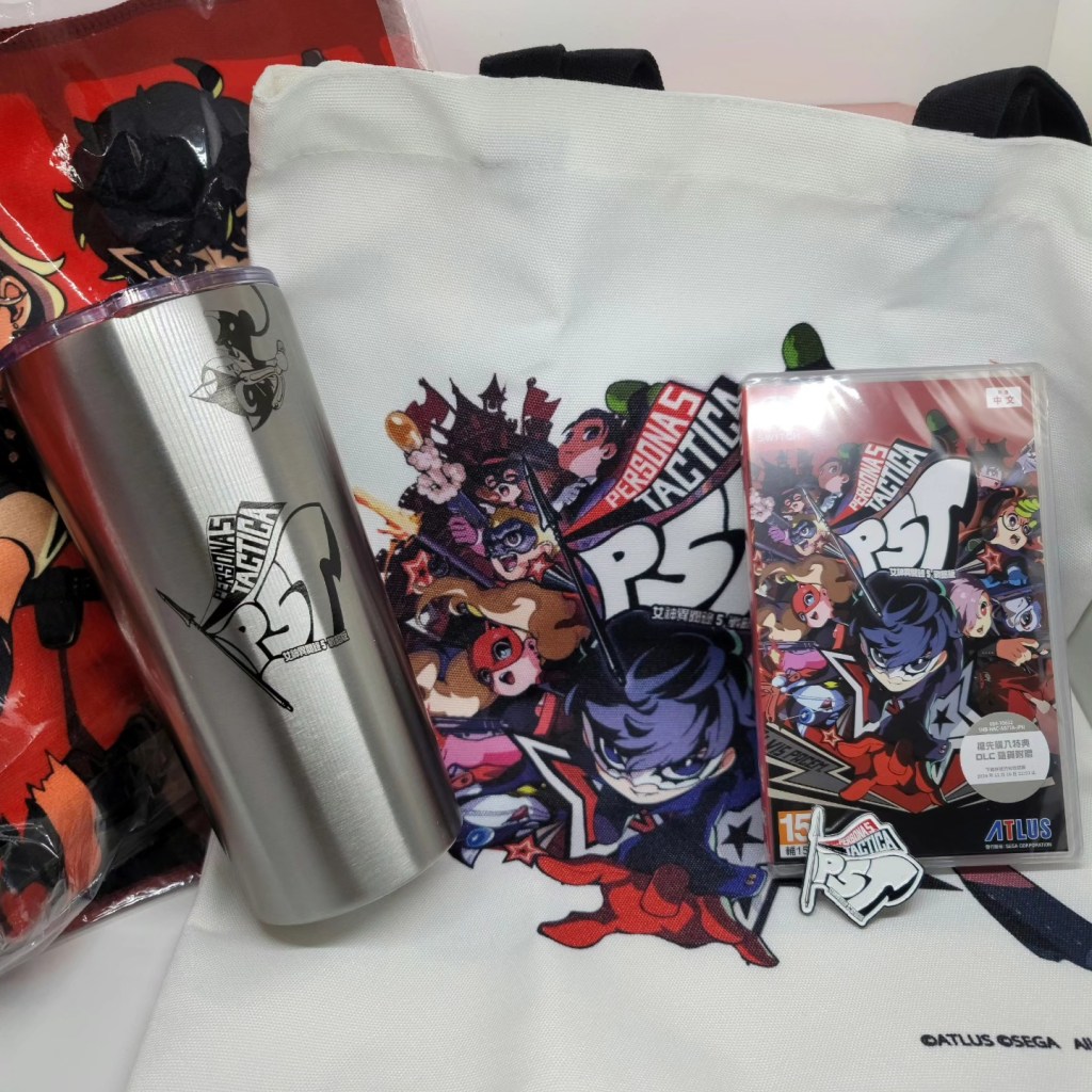 《Persona5 戰略版》Switch香港限定版開箱！