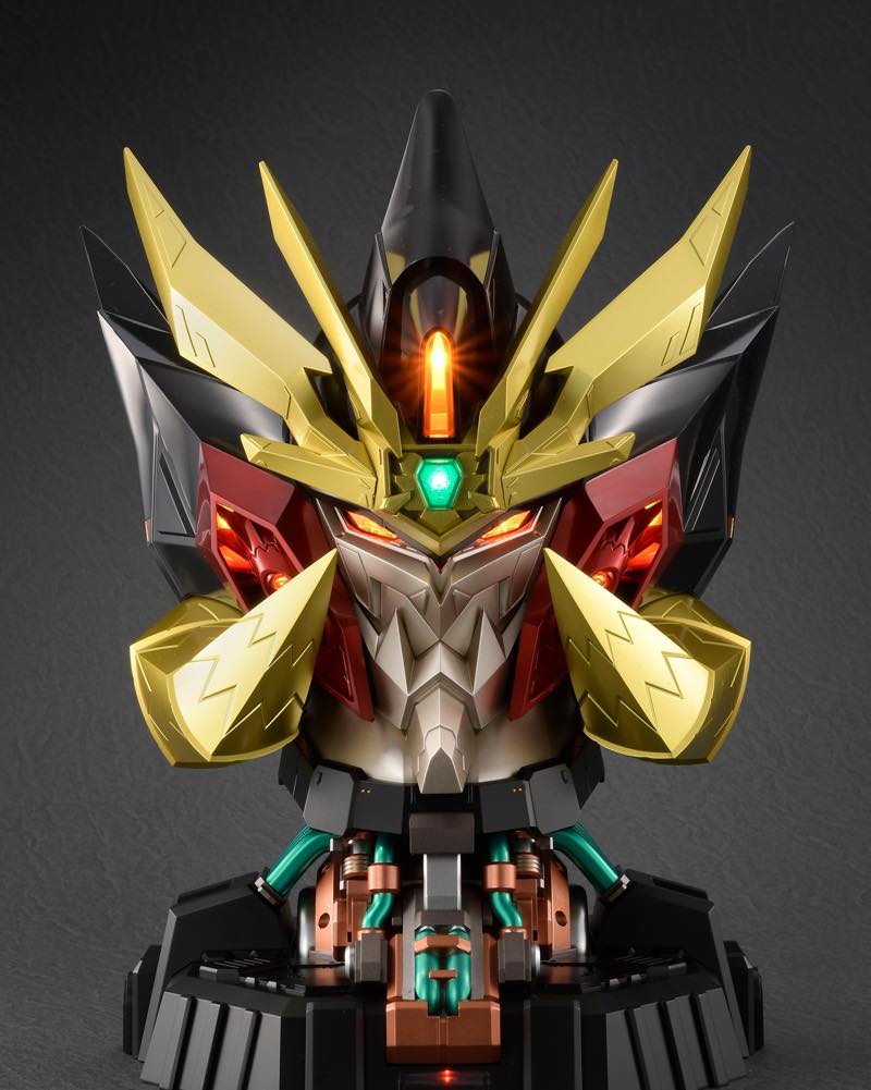 《勇者王GaoGaiGar FINAL Genesic GaoGaiGar ( 勇者王ガオガイガーFINAL ジェネシックガオガイガー ) 》頭部雕刻展示模型！2024年9月發售