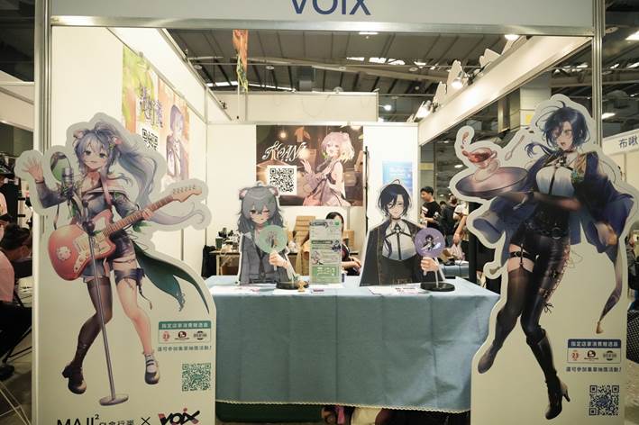 VOiX VTuber考娜&淺野薰降臨FF43 一日店長互動寵粉舉動連發！