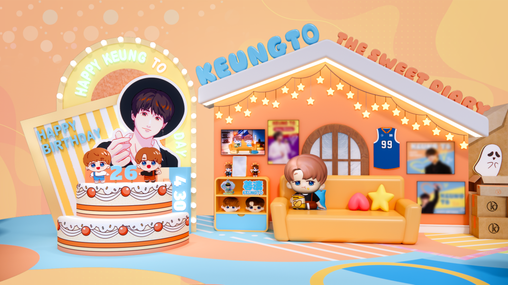 姜糖430甜蜜約定 官方後援會打造12大必影打卡位  橫跨港九慶生盛會