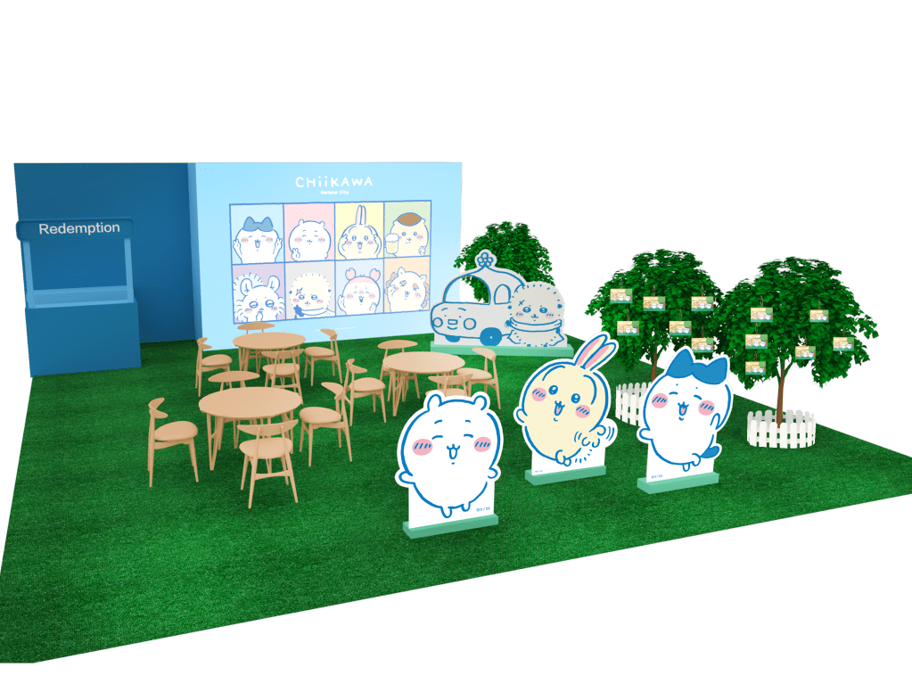 超過 3000 呎！日本官方授權 CHIIKAWA 首間香港官方期間限定店 全場逾 400 款日本直送產品&nbsp;獨家登陸海港城！