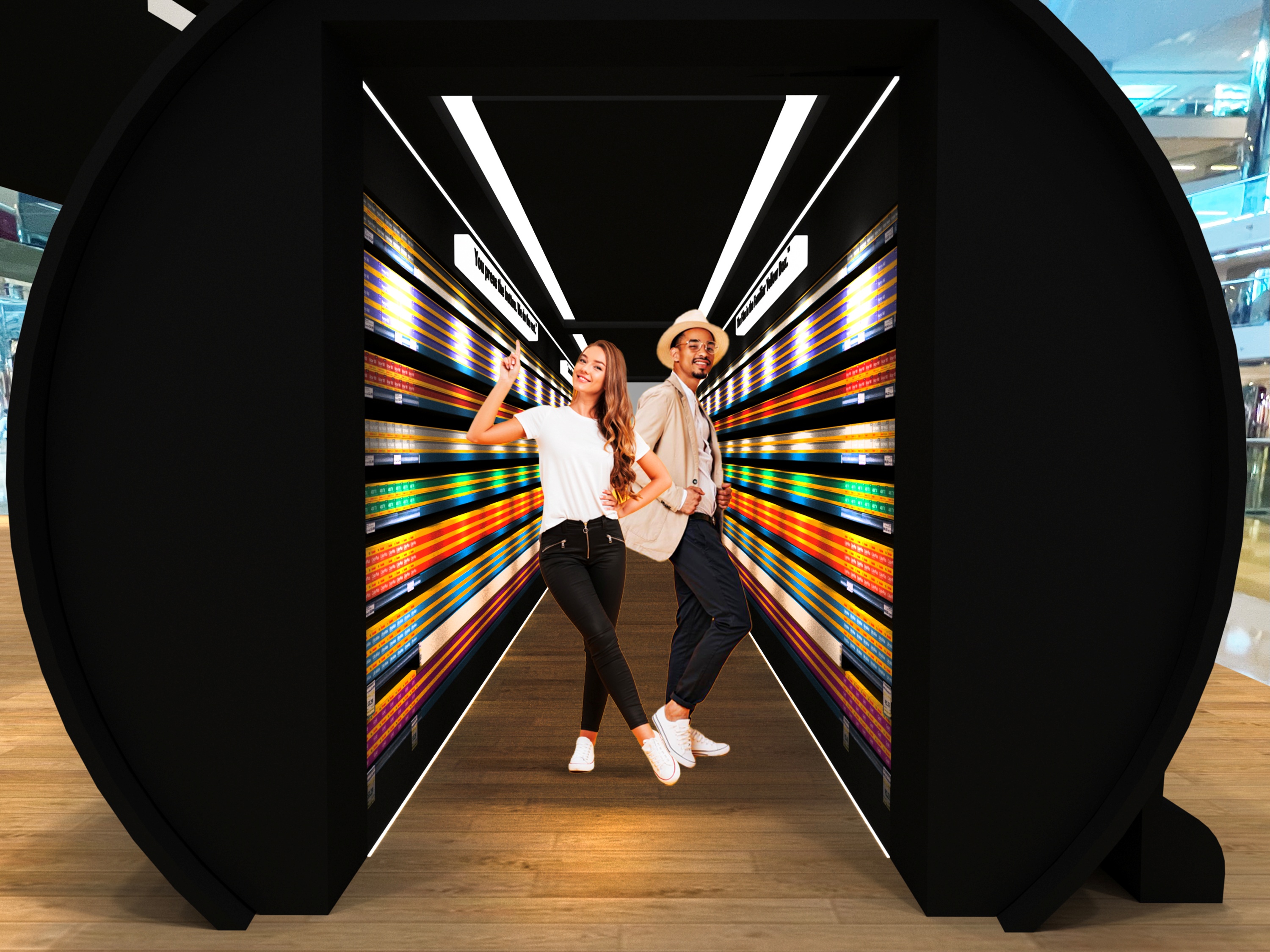 ColorPlus菲林筒閃光隧道