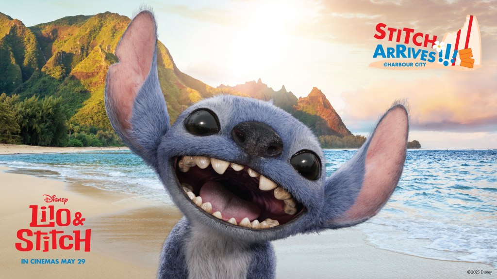 史迪仔亂入海港城！！！香港最大型史迪仔主題活動登陸海港城 率先為迪士尼《史迪仔》真人版電影預熱